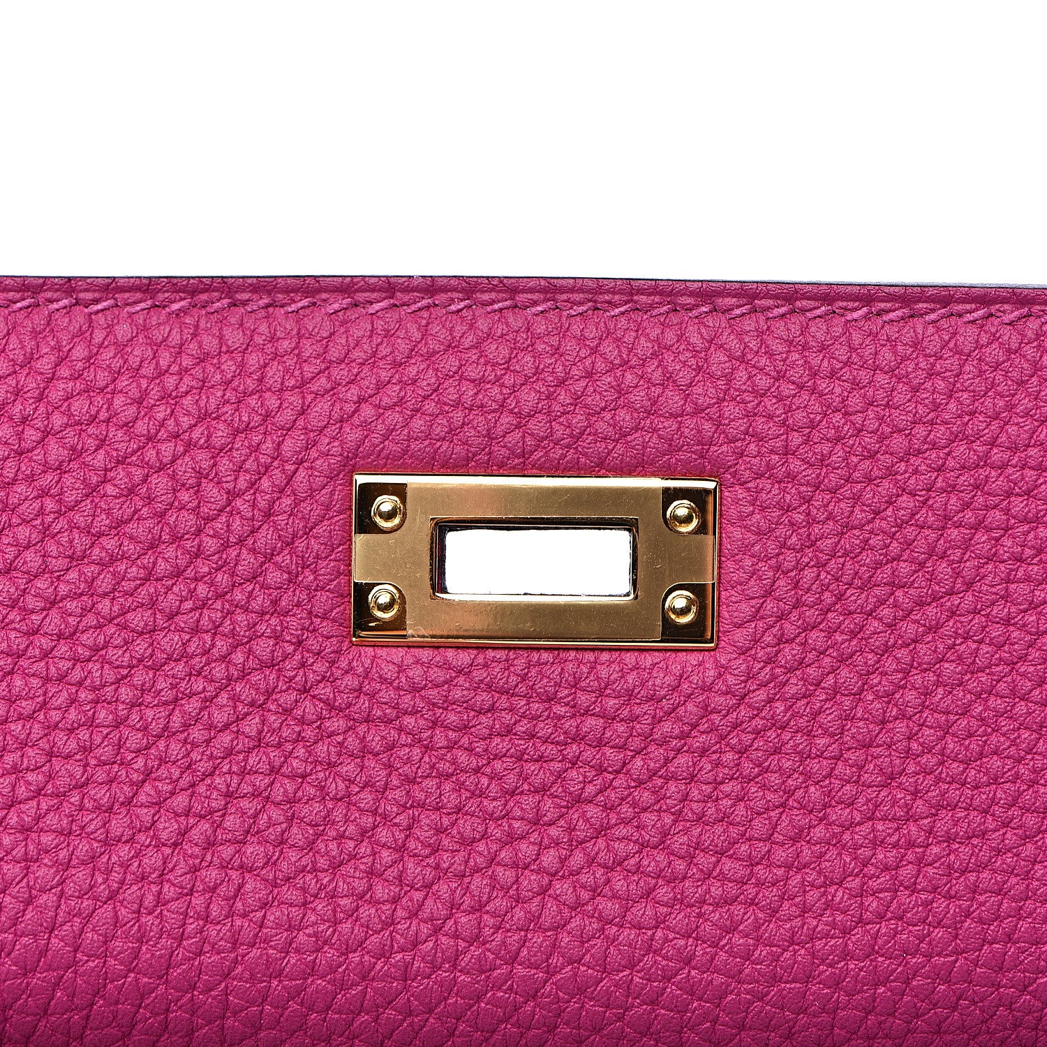 Hermes Togo Kelly Retourne 25 Rose Pourpre 19 of 30