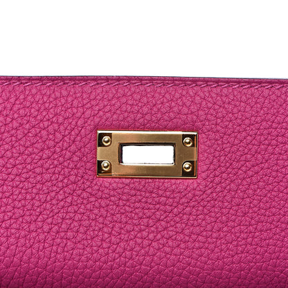 Hermes Togo Kelly Retourne 25 Rose Pourpre 19 of 30