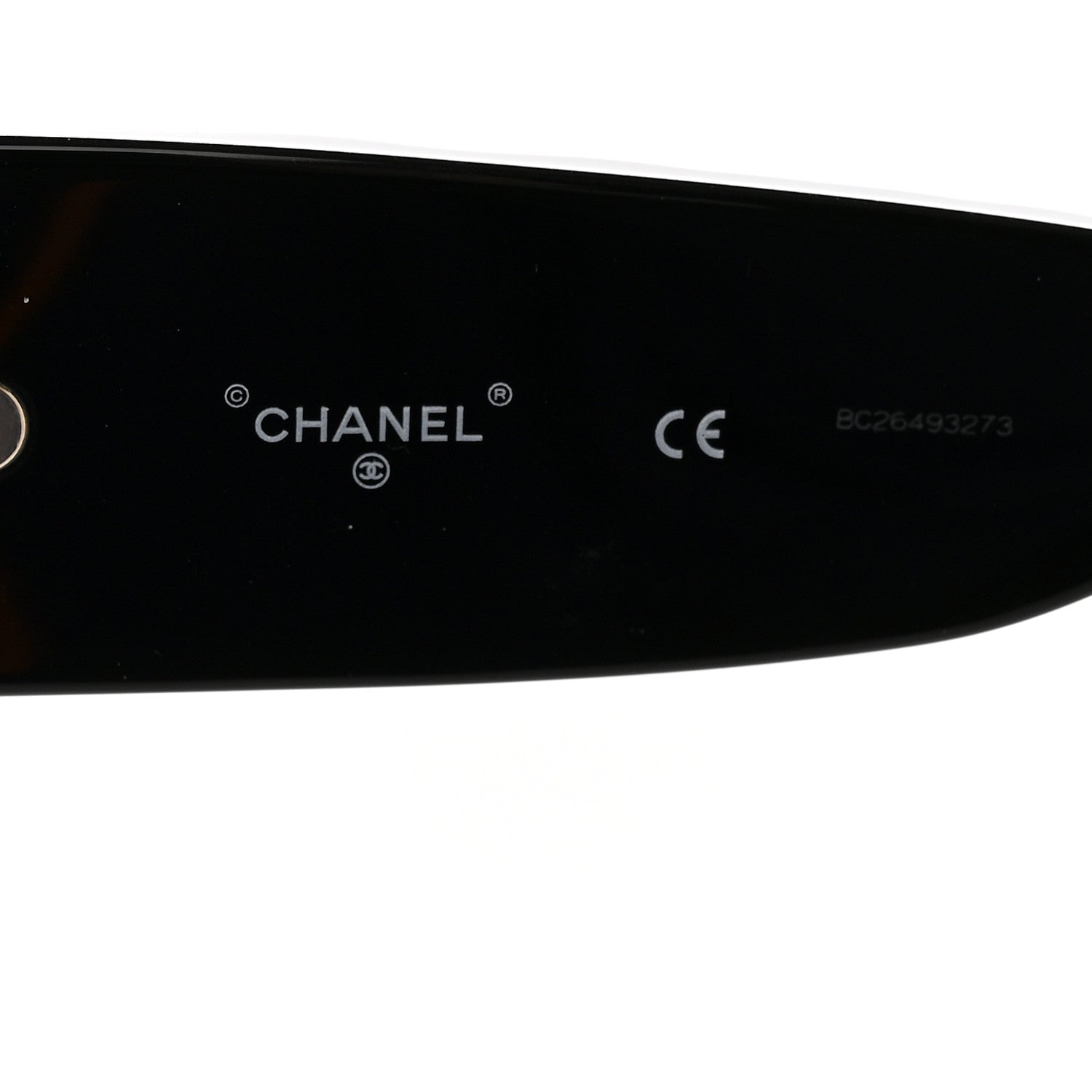 Chanel Acetate Quilted CC Pilot Sunglasses 71465A Black 4 of 8