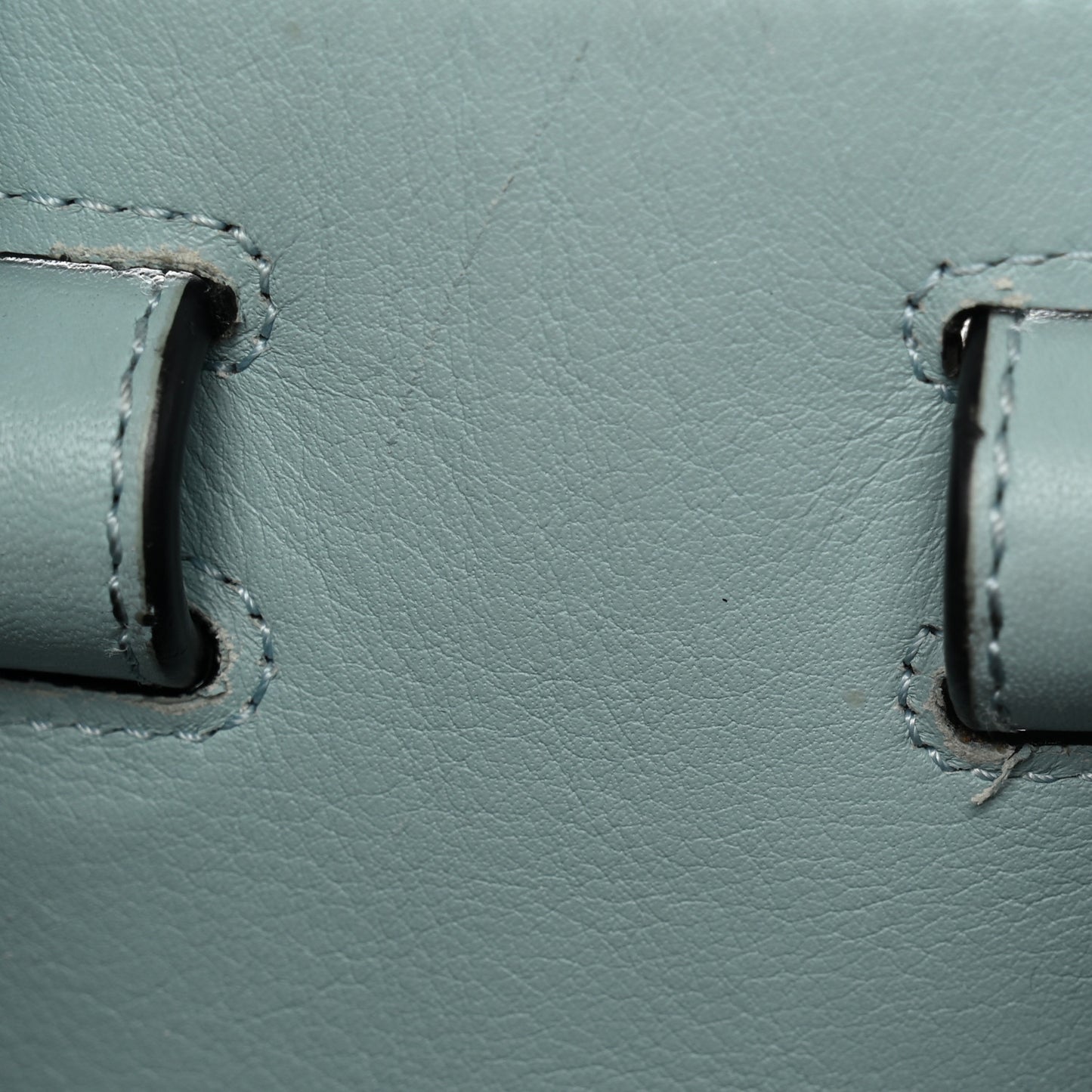 Calfskin Small Hammock Shoulder Bag Aqua