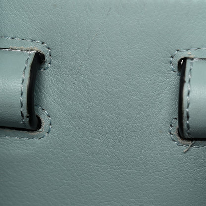 Loewe Calfskin Small Hammock Shoulder Bag Aqua 11 of 14