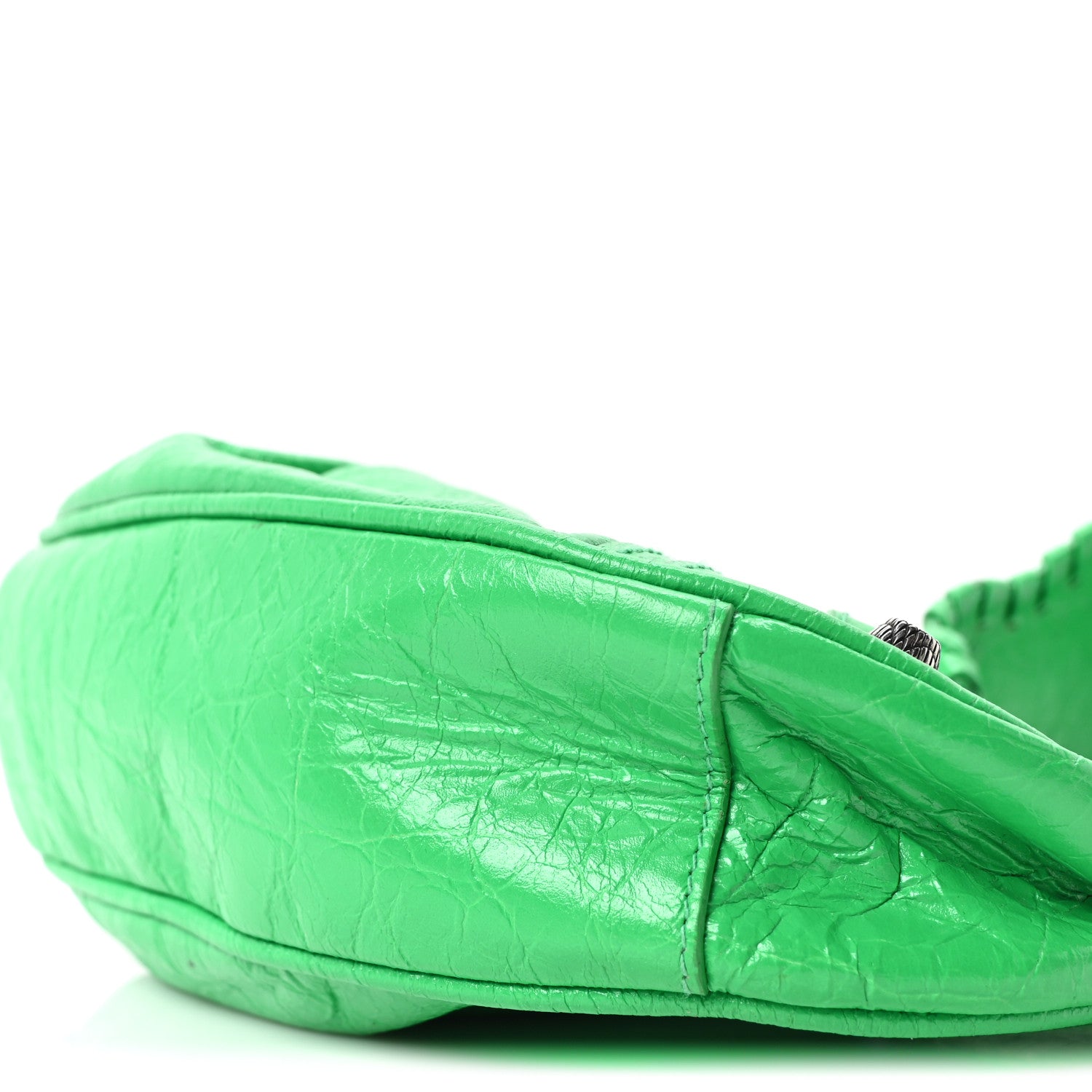 Balenciaga Agneau Arena Le Cagole Shoulder Bag XS Vivid Green 11 of 11