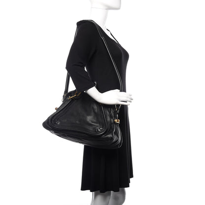 Chloe Calfskin Medium Paraty Black 2 of 15