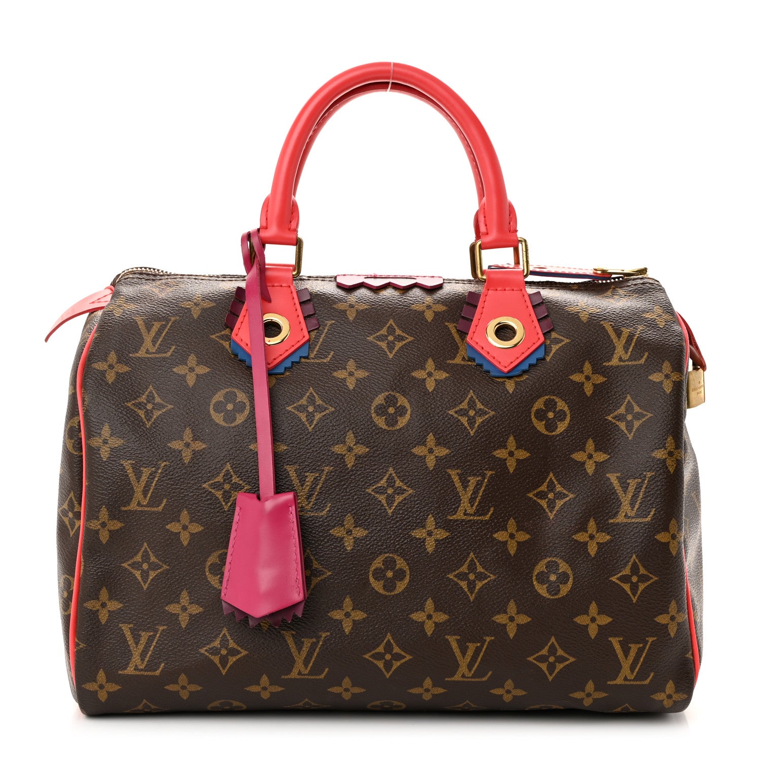 Louis Vuitton Monogram Totem Speedy 30 Flamingo 1 of 12