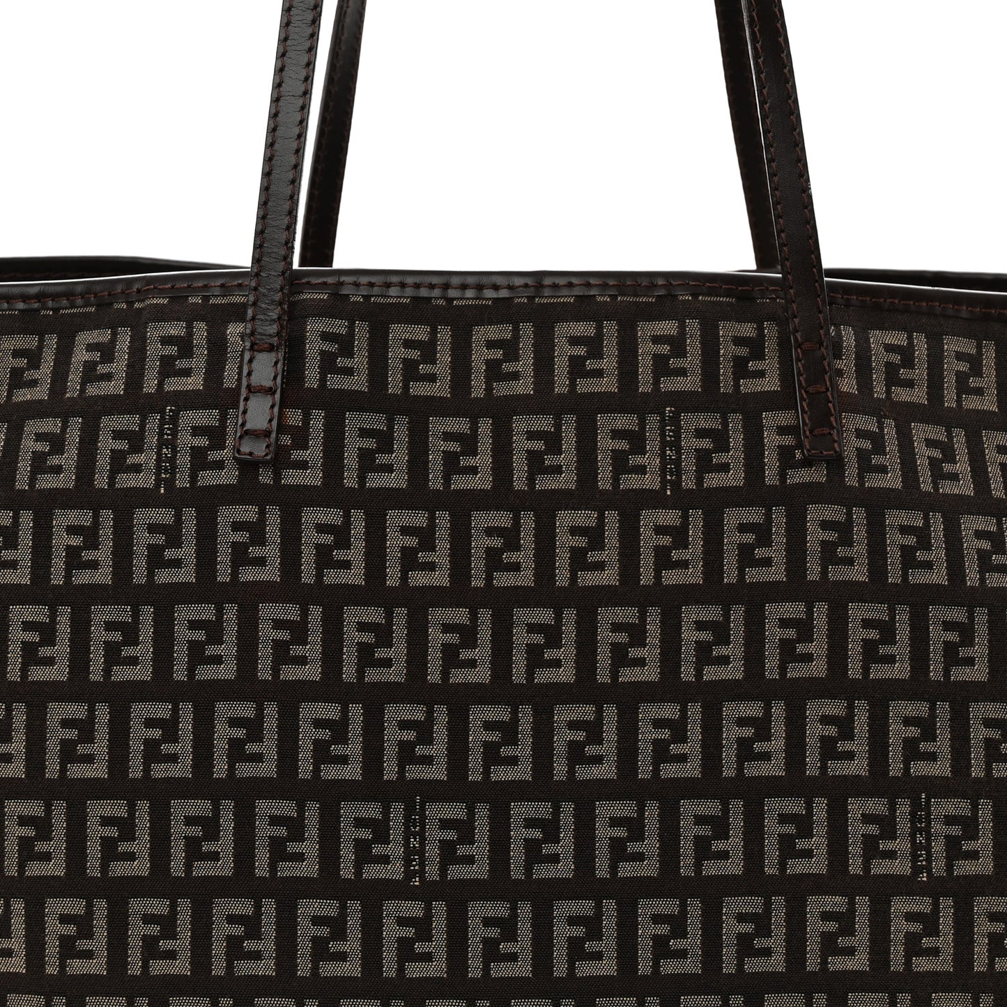 Zucchino Vitello Roll Tote Testa di Moro Beige