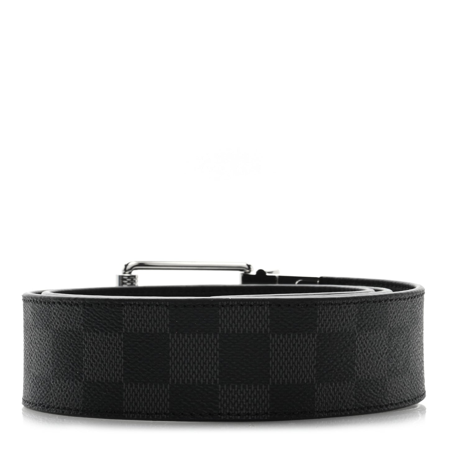 Damier Graphite Calfskin Belt 90/36 Black