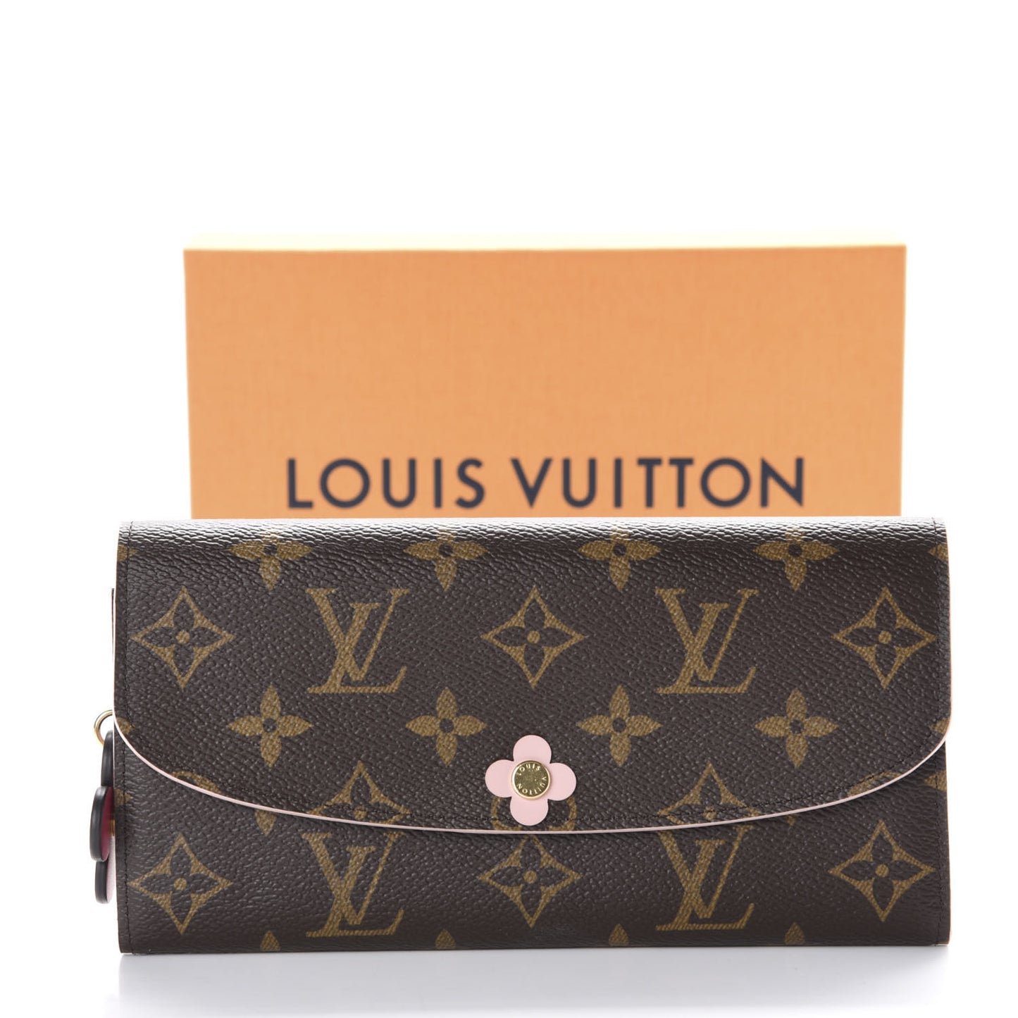 Monogram Bloom Flower Emilie Wallet