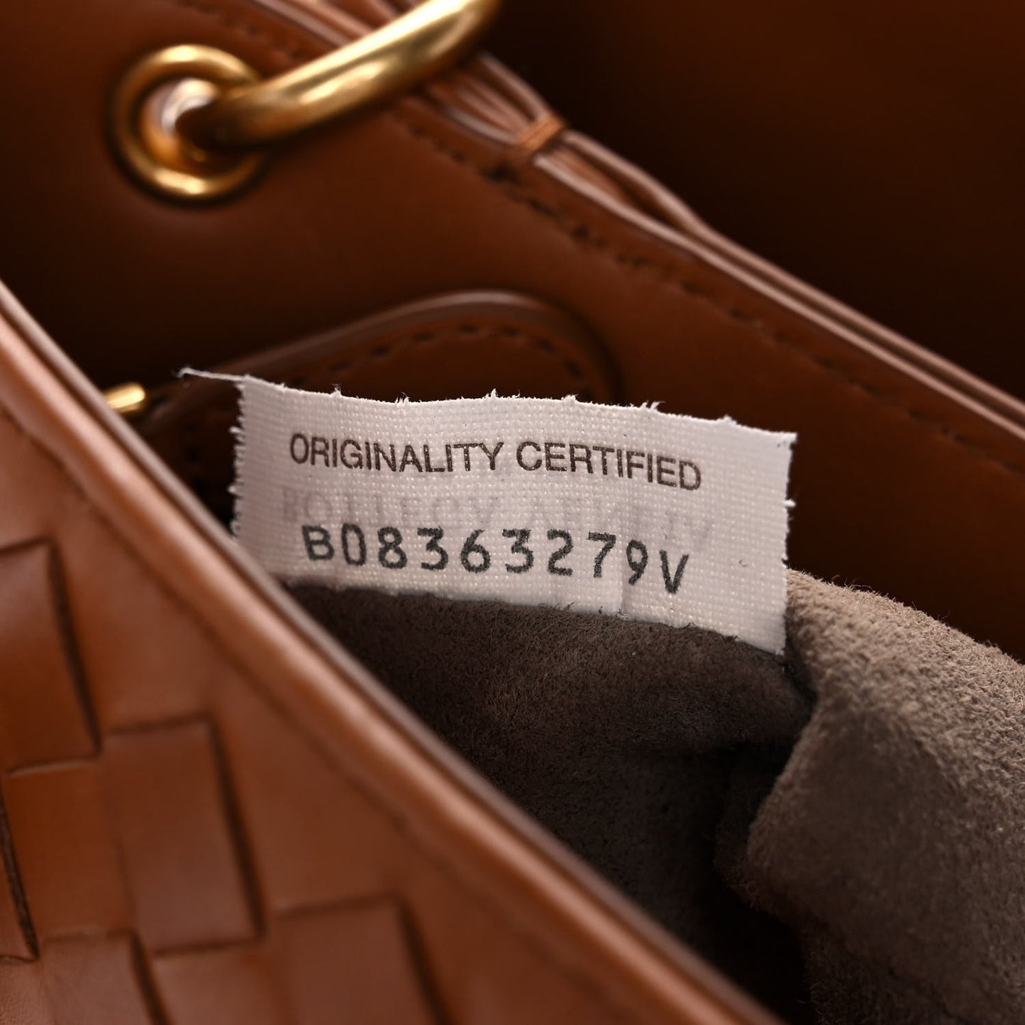 Calfskin Intrecciato Mini Roma Noce