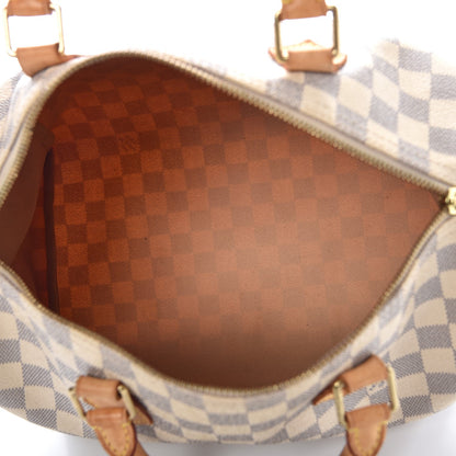Louis Vuitton Damier Azur Speedy 30 5 of 19