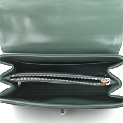 Celine Satinated Calfskin Small 16 Top Handle Bag Celadon 9 of 11