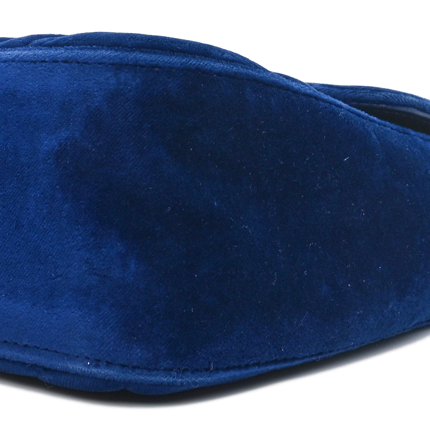 Gucci Velvet Matelasse Small GG Marmont Shoulder Bag Cobalt Blue 10 of 10