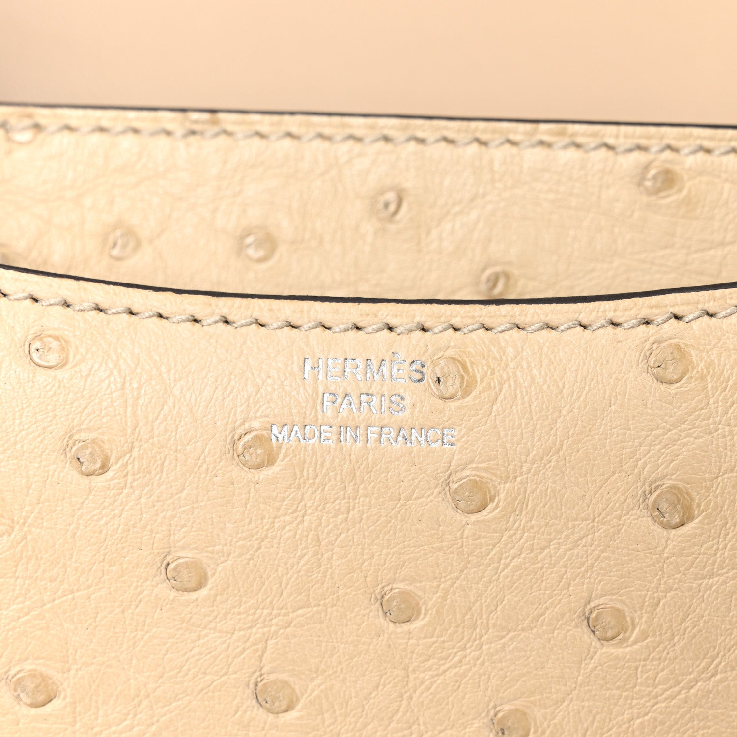 Hermes Ostrich Constance 18 Parchemin 6 of 10