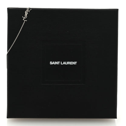 Saint Laurent Brass Monogram Charm Bracelet Mirror 5 of 5