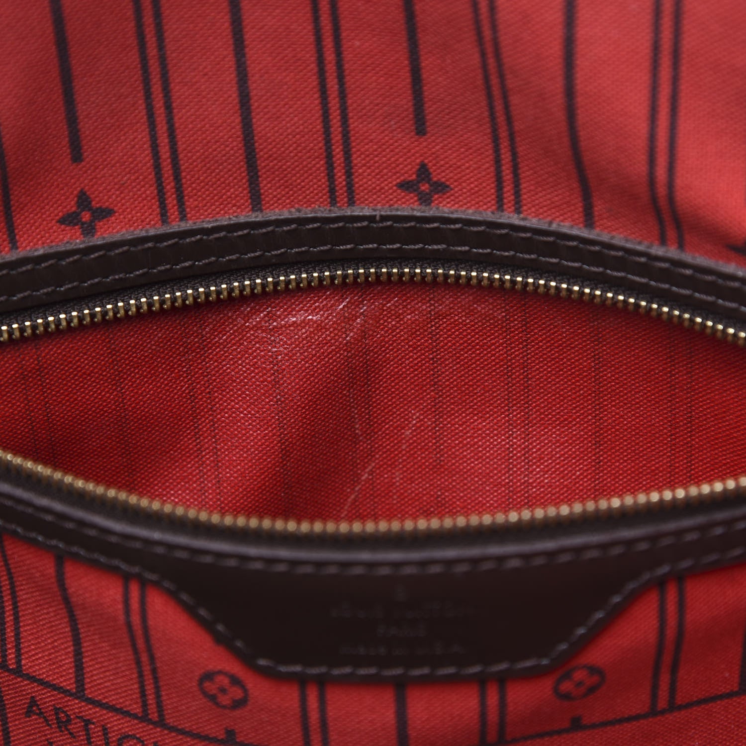 Louis Vuitton Damier Ebene Neverfull MM 13 of 16