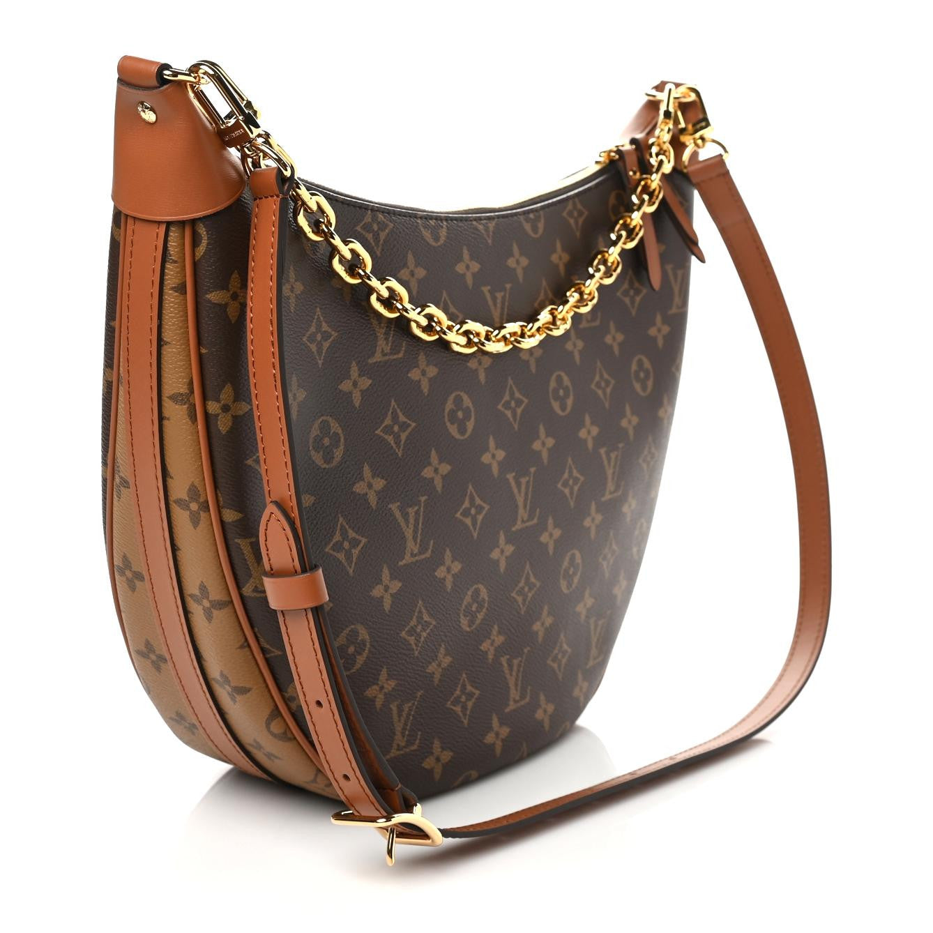Louis Vuitton Reverse Monogram Loop Hobo 4 of 10