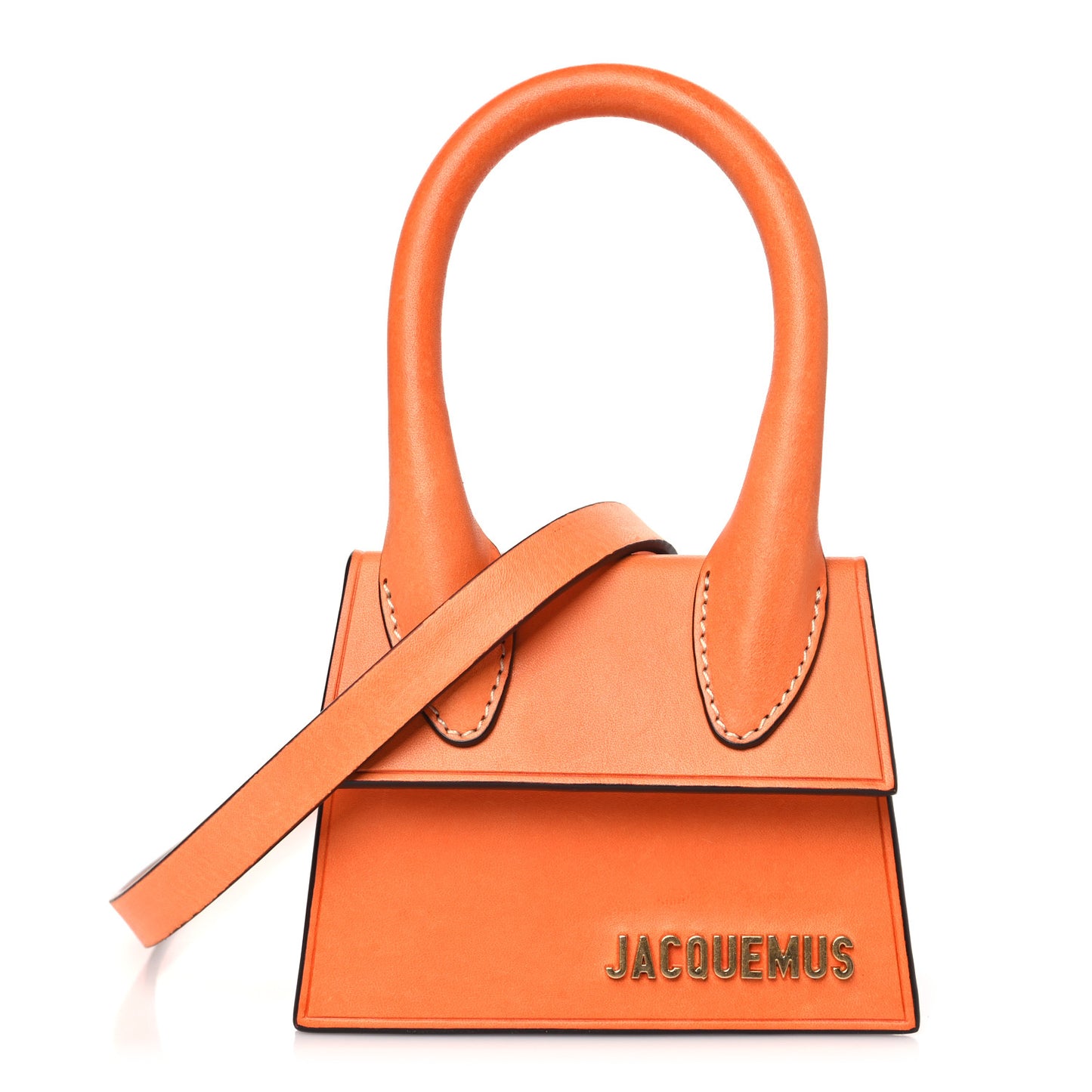 Smooth Calfskin Le Chiquito Orange