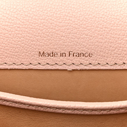 Delvaux Grained Calfskin Mini Brillant Satchel Light Pink 7 of 14