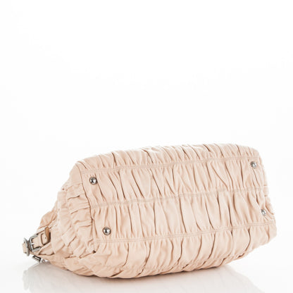 Prada Nappa Gaufre Tote Ecru 4 of 5