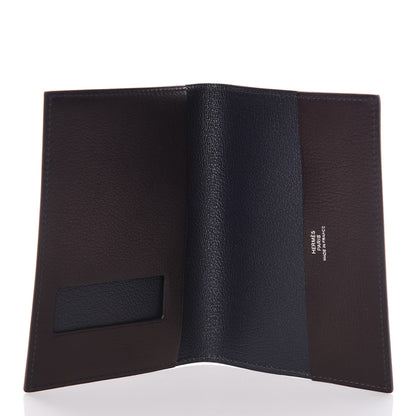 Hermes Evergrain MC2 Magellan Passport Holder Black 5 of 8