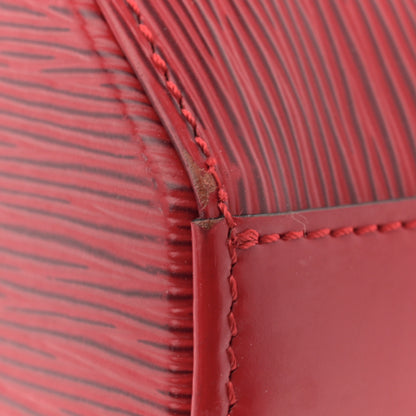 Louis Vuitton Epi Sac D'Epaule GM Castillan Red 12 of 14