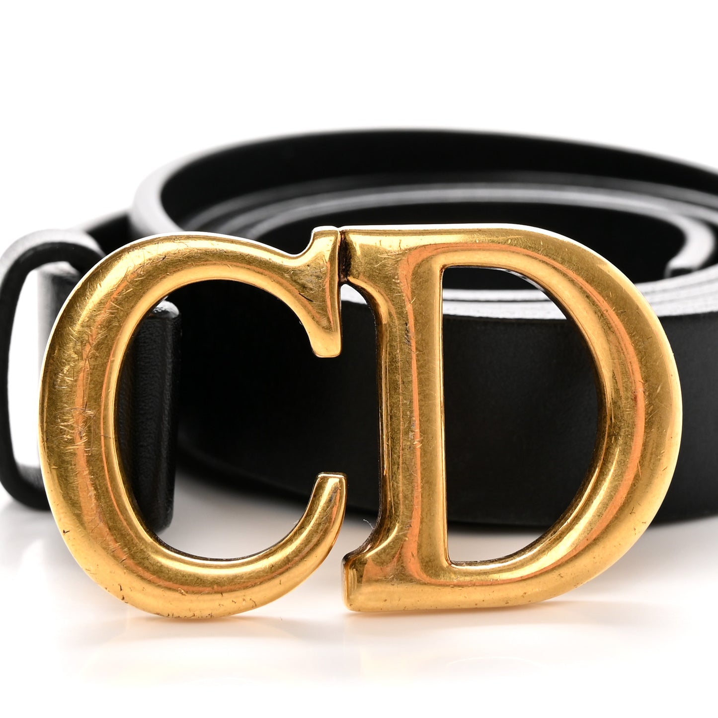 Calfskin Saddle Belt 85 34 Black