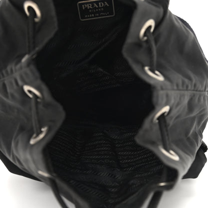 Prada Nylon Vela Double Buckle Backpack Black 5 of 11