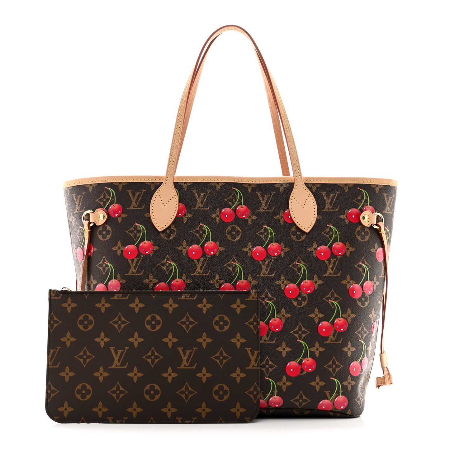 LV X TM Monogram Cerises Neverfull MM