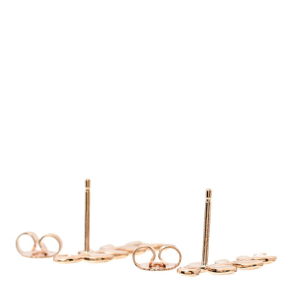 Tiffany 18K Rose Gold Paloma Picasso Olive Leaf Climber Earrings 3 of 5