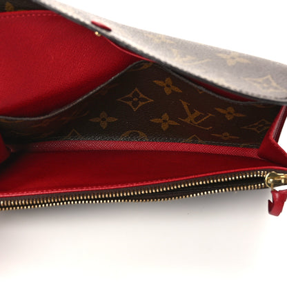 Louis Vuitton Monogram Emilie Wallet Rouge 5 of 11