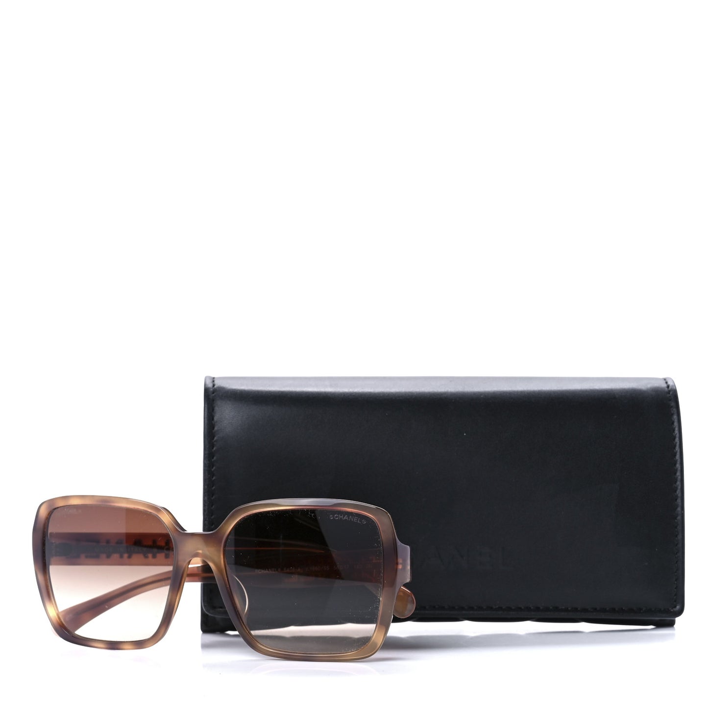Acetate Polarized Square Sunglasses 5408-A Brown