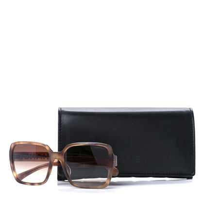 Chanel Acetate Polarized Square Sunglasses 5408-A Brown 8 of 8