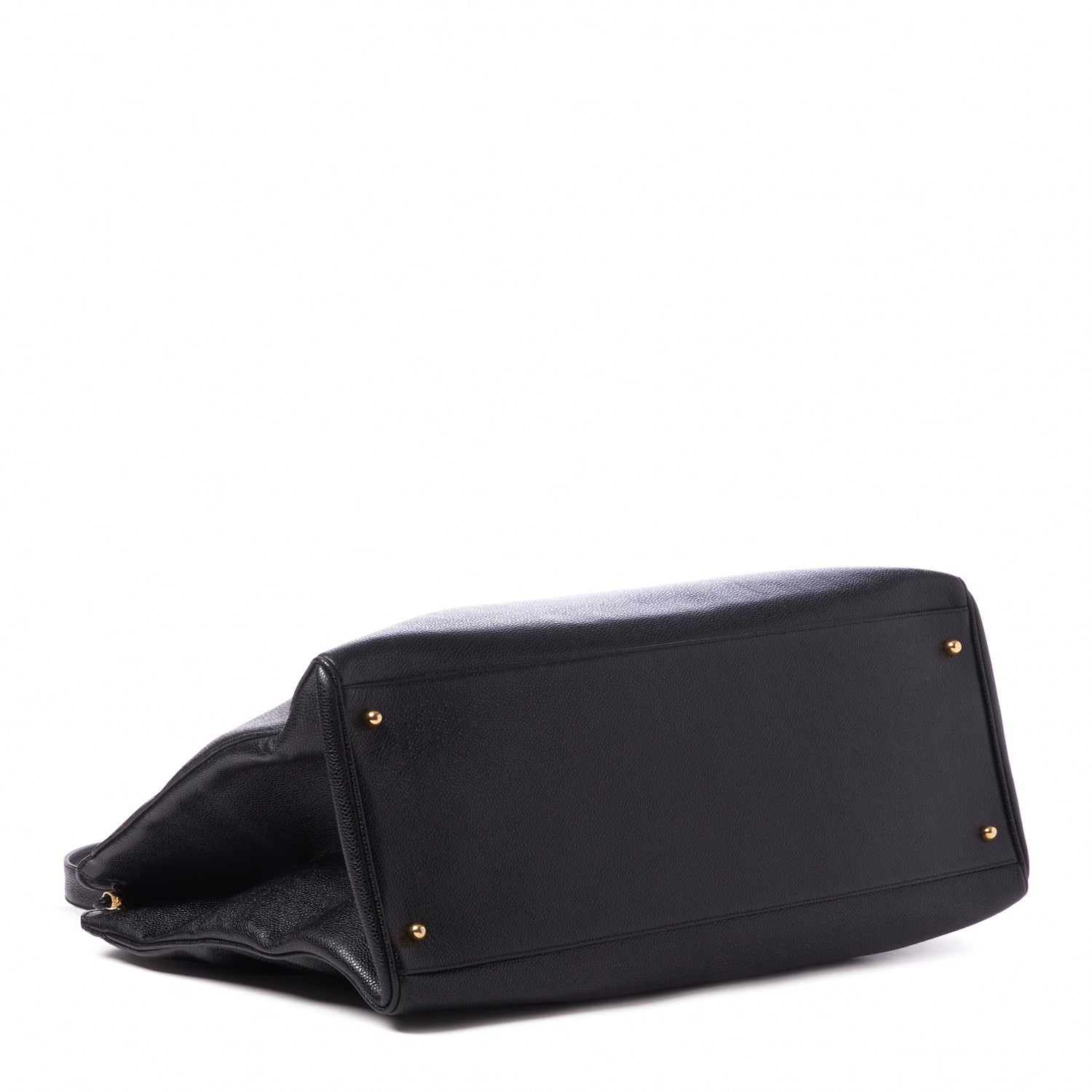 Chanel Caviar XL Weekender Bag Black 4 of 10