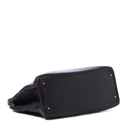 Chanel Caviar XL Weekender Bag Black 4 of 10