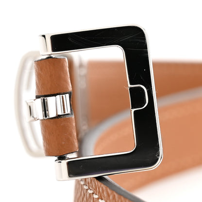 Hermes Epsom 15mm Pop H Belt 75 30 Gold 7 of 8