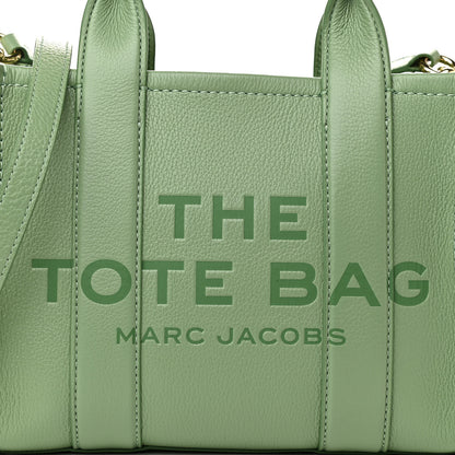 Marc Jacobs Grained Calfskin Small The Tote Bag Aspen Green 8 of 11