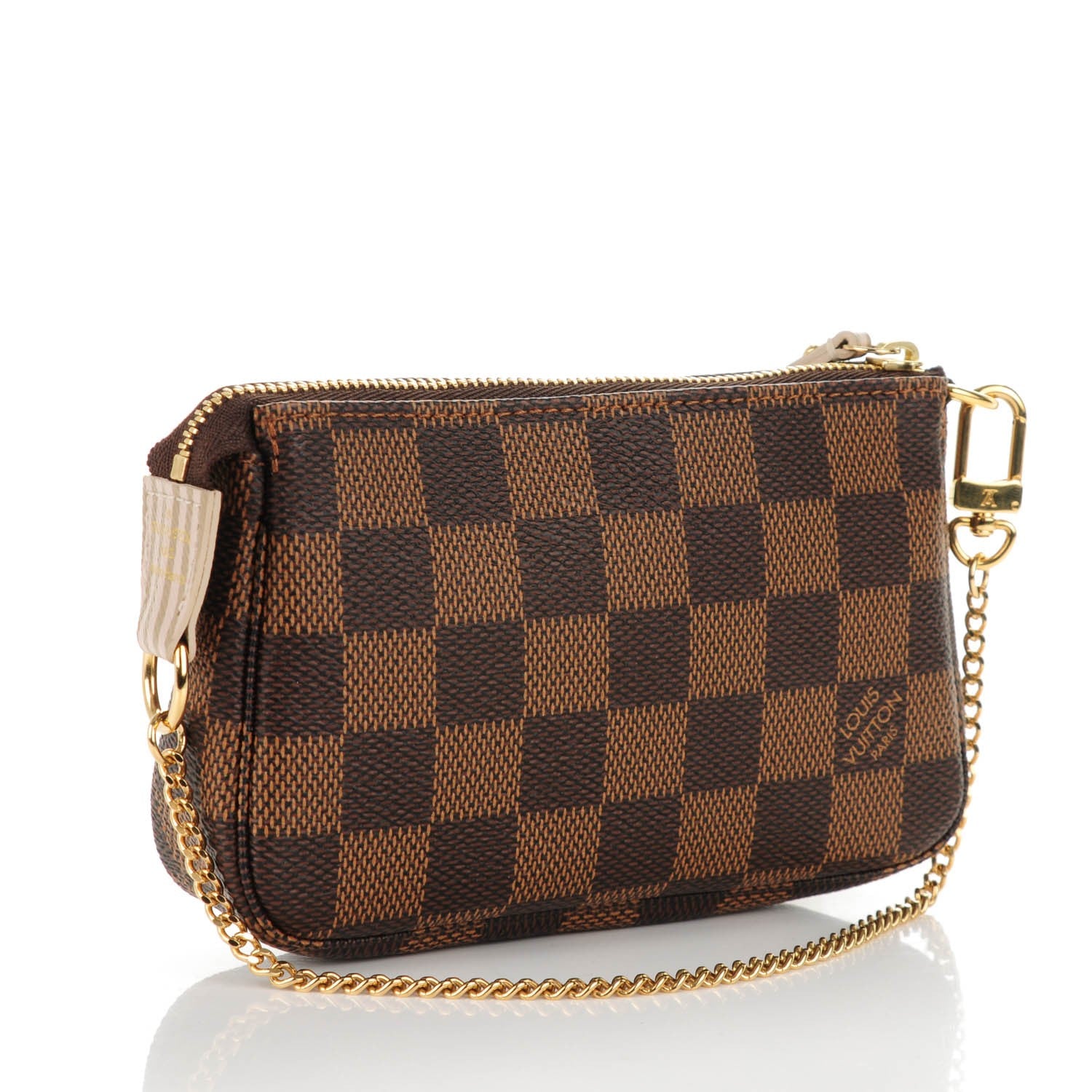 Louis Vuitton Damier Ebene Trunks and Locks Mini Pochette Accessories 3 of 7