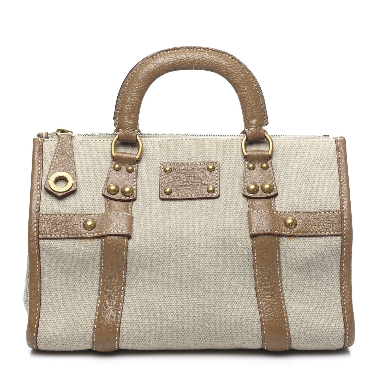 Toile Trianon Sac Neverfull Weekender 30 Beige