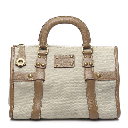 Louis Vuitton Toile Trianon Sac Neverfull Weekender 30 Beige 1 of 12