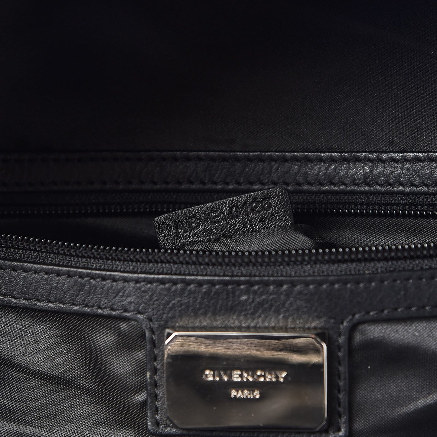 Nylon All Over Monkey Brother Print Backpack Black