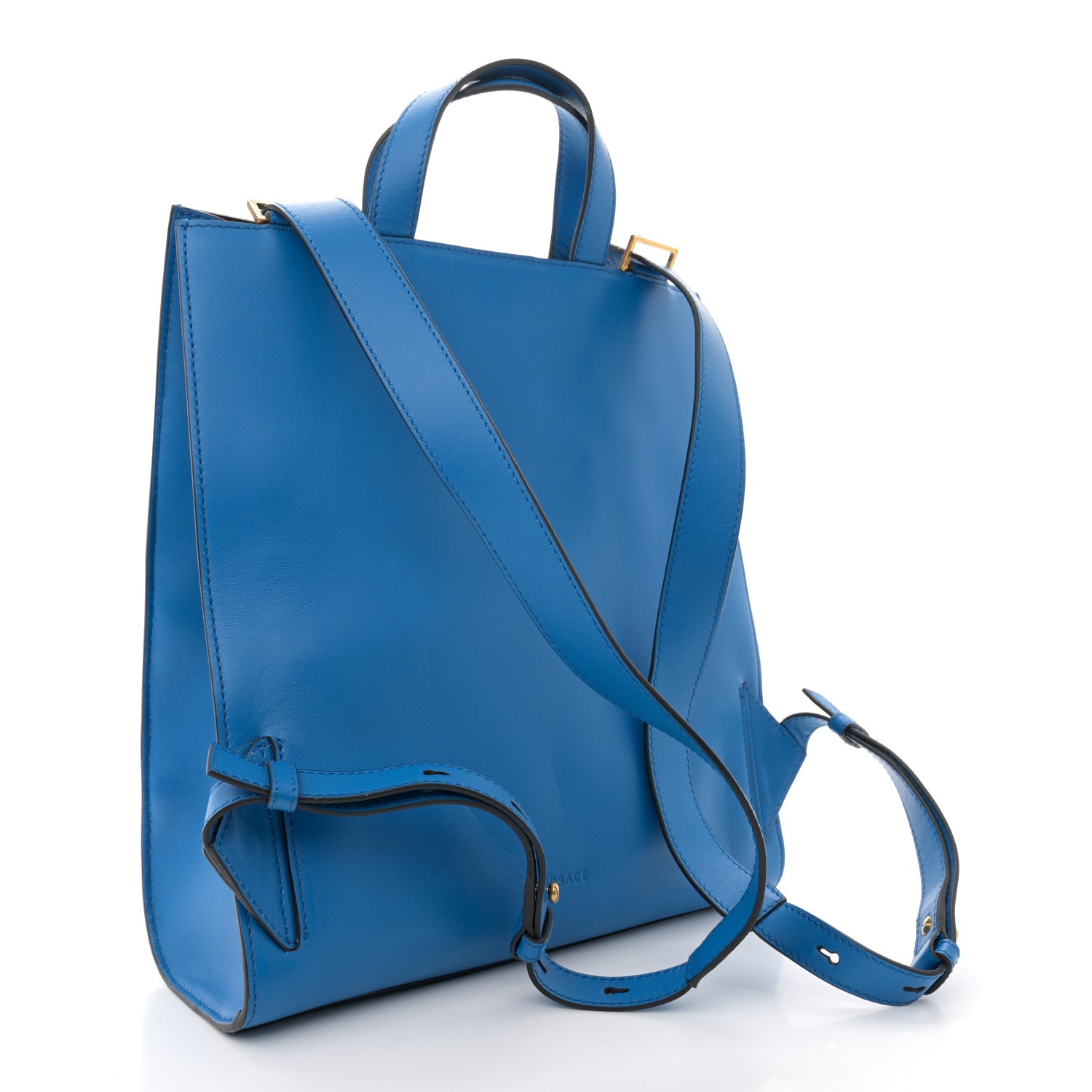 Versace Vitello Tribute X Backpack Blue 3 of 13