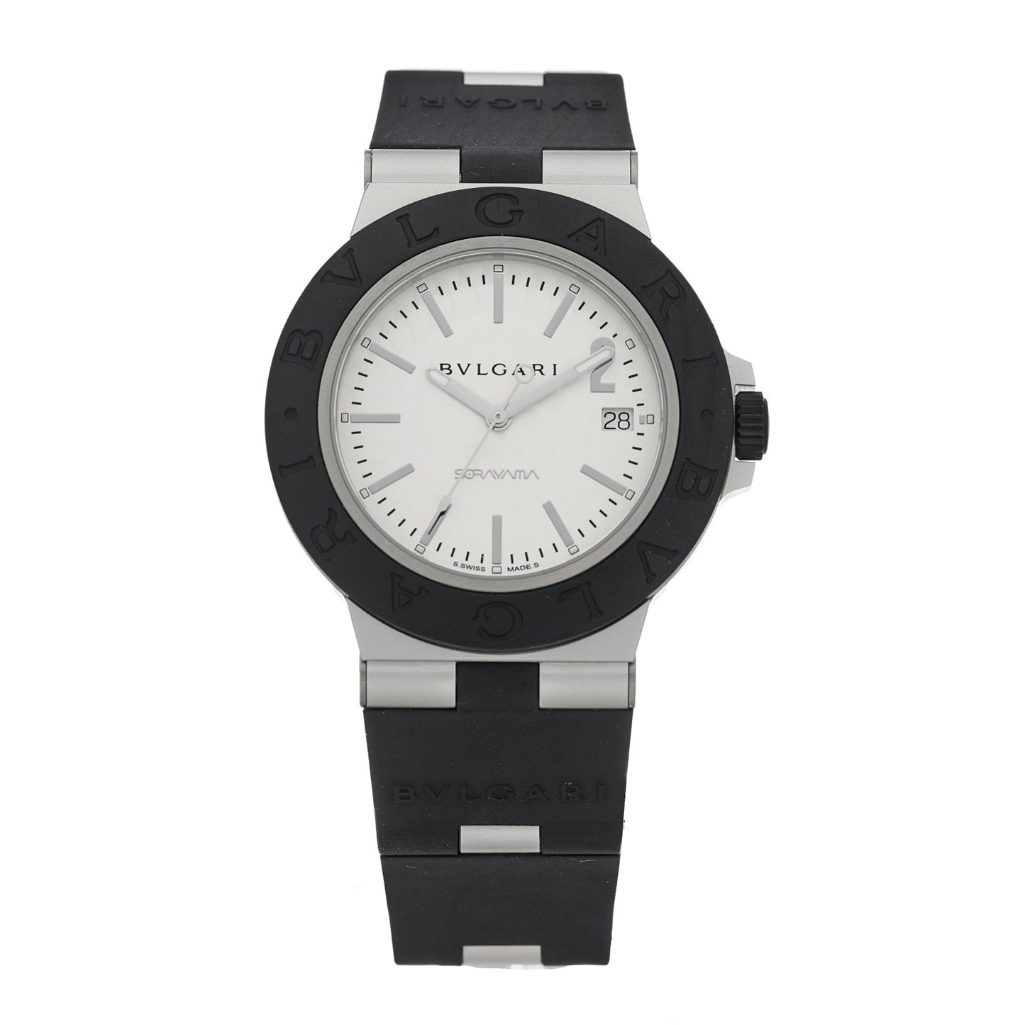 Aluminum Rubber 40mm Sorayama Automatic Watch