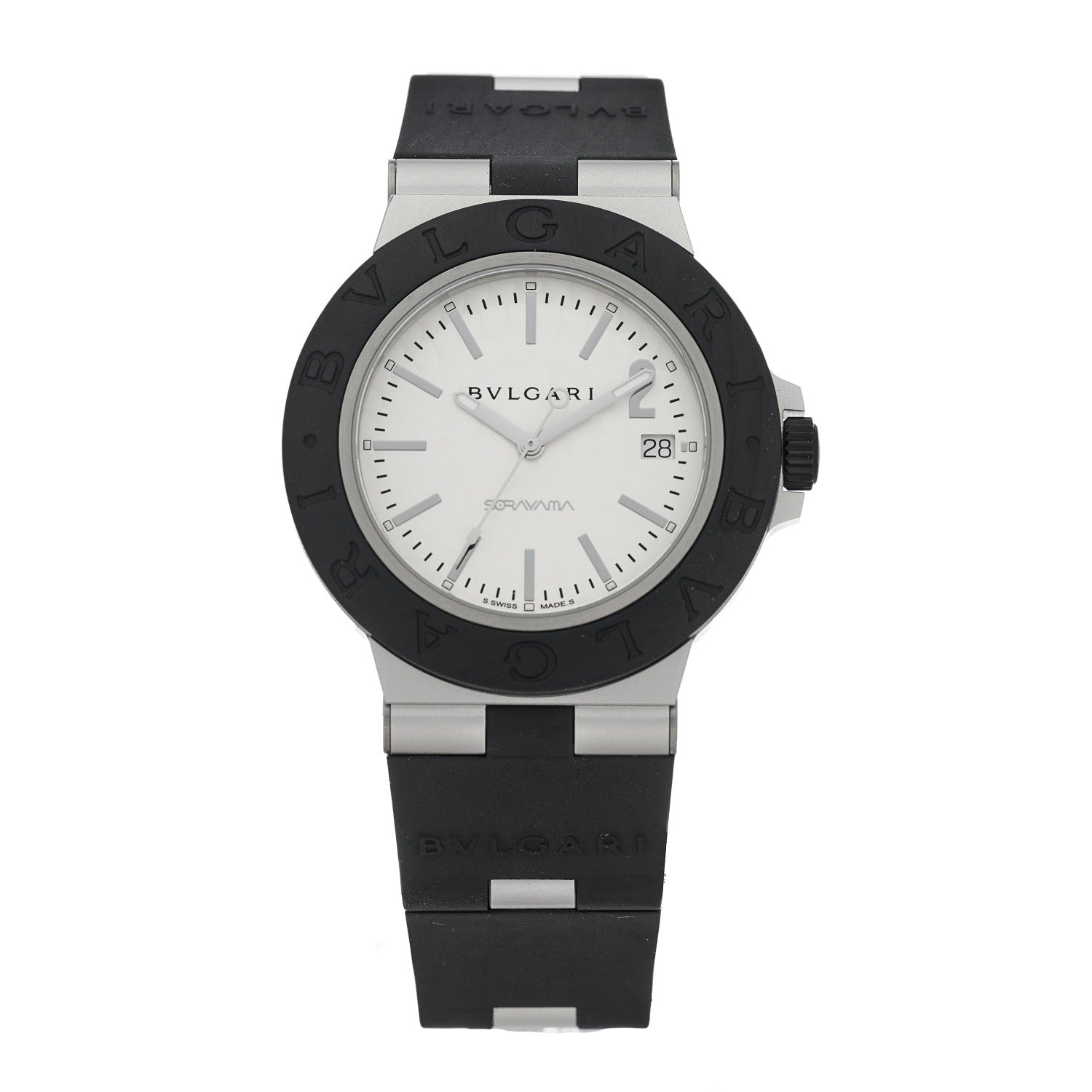 Bulgari Aluminum Rubber 40mm Sorayama Automatic Watch 1 of 4
