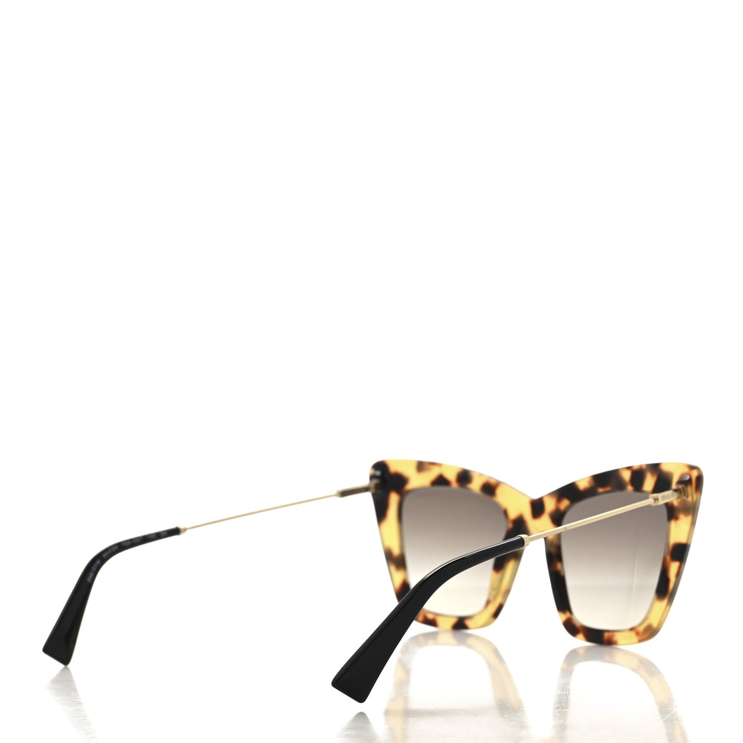 Acetate Metal Cat Eye SMU 01W Sunglasses Tortoise