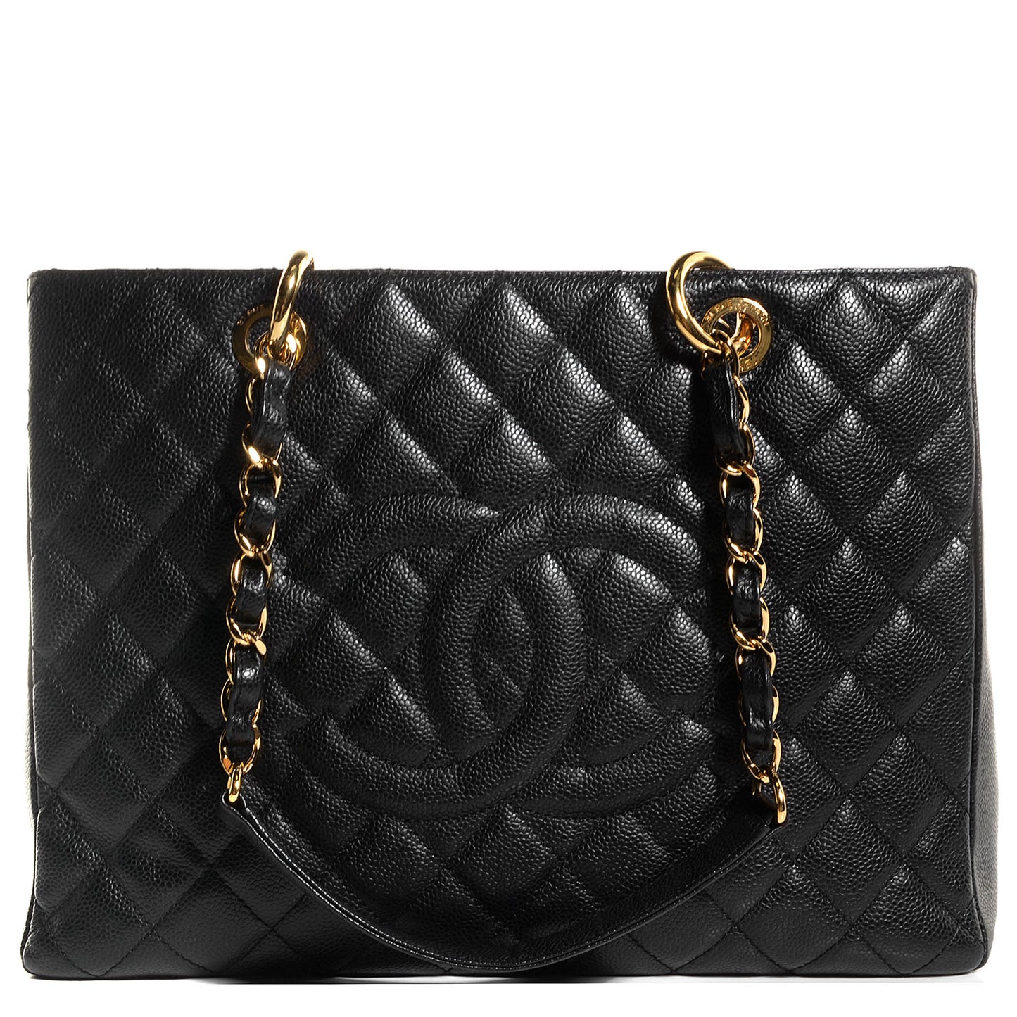 Caviar Grand Shopping Tote GST Black
