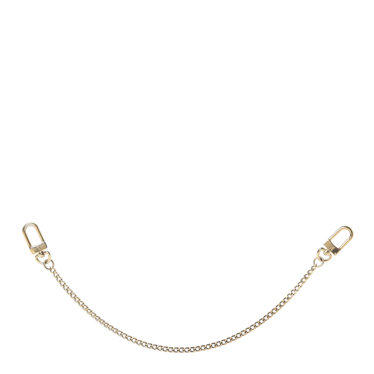 XL Pochette Extender Key Ring Chain Gold