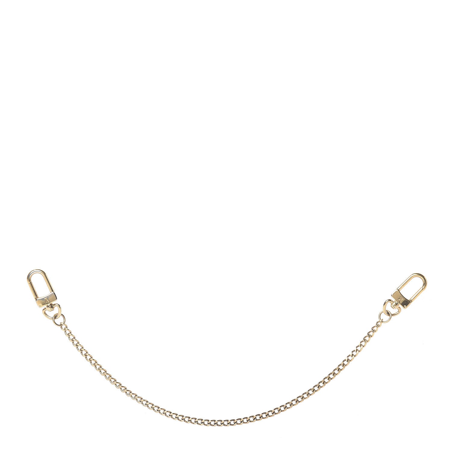 Louis Vuitton XL Pochette Extender Key Ring Chain Gold 1 of 4