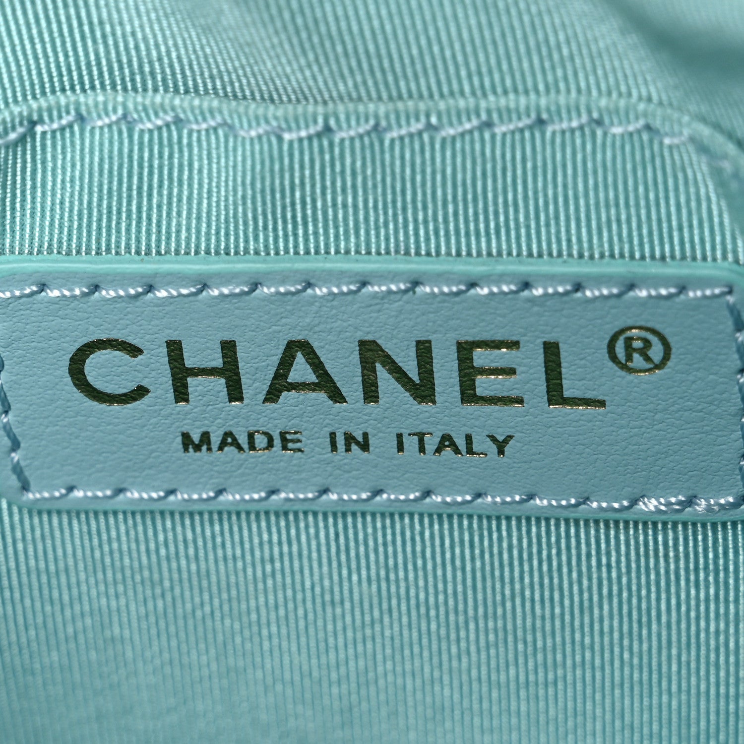 Chanel Calfskin Quilted Day Trips Camera Case Turquoise 6 of 11