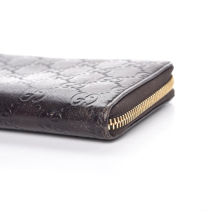 Gucci Guccissima Vitello Tender Donna Long Wallet Testa di Moro 11 of 12