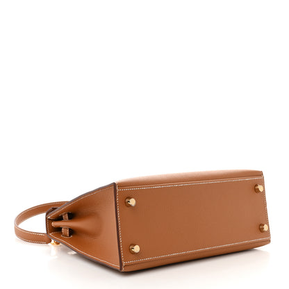 Hermes Epsom Kelly Sellier 25 Gold 4 of 11
