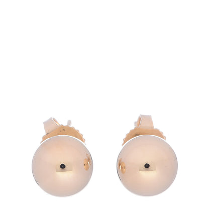 Tiffany 18K Yellow Gold 8mm HardWear Ball Earrings 1 of 5